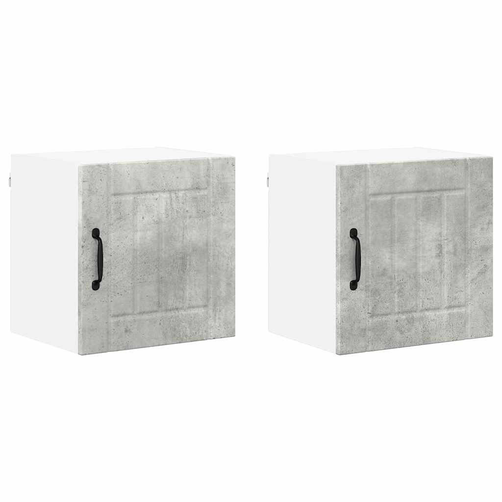 Vidaxl Kitchen Cabinet 2 Pcs Old Wood 50 X 31 X 40 Cm Engineered Wood