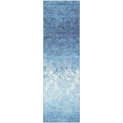 Premium Machine Washable Millbrook AMF1959 Damask Rug