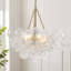 Lustre sphérique en verre 6 lumières-1023468971