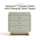 Santorini 3 Drawer Chest With Changing Topper