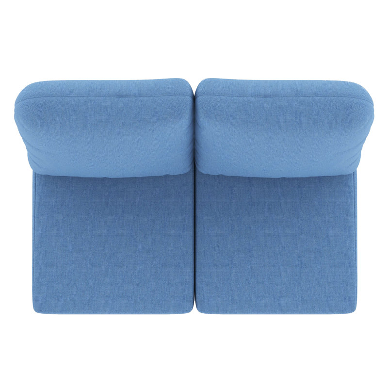 Indoor/Outdoor Sunbrella® Seat/Back Cushion, Cast Ocean Sunbrella® Plainweave