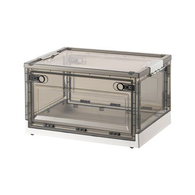 Boîte de rangement en plastique pliable