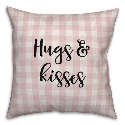  Coussin Hugs and Kisses