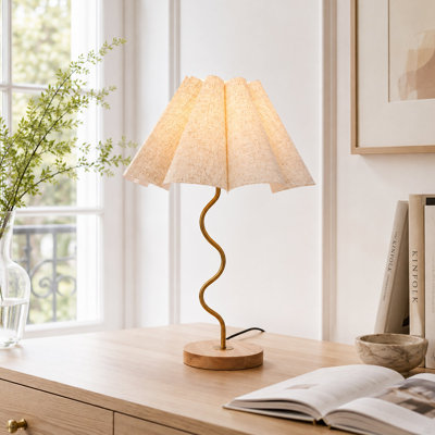 Lampe de table en métal Hailyn