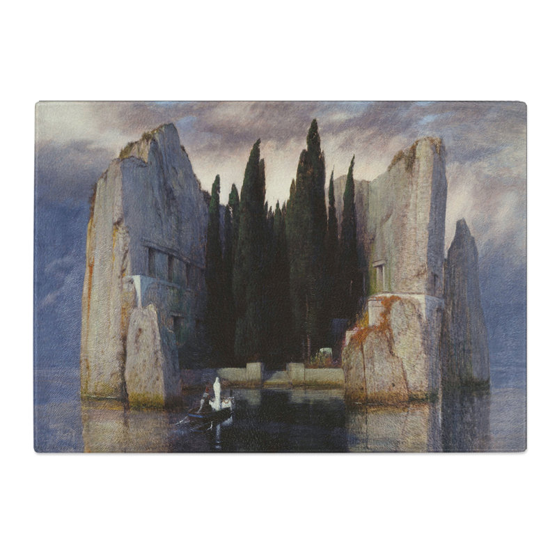 The Isle of the Dead Vol.2 by Arnold Bocklin Chopping Board, 20cm W x 28.5cm L