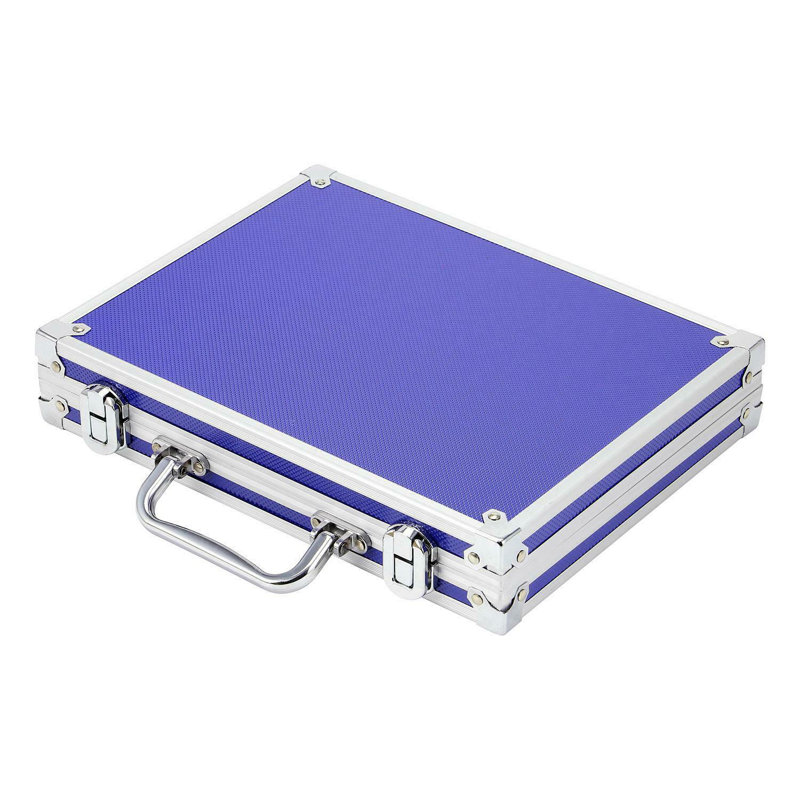 70pcs Aluminium Case Art Drawing Sets, Blue