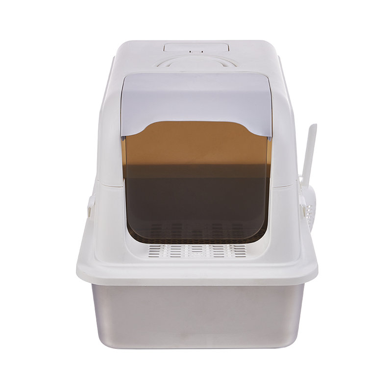 Polyethylene Plastic Litter Box with Scoop