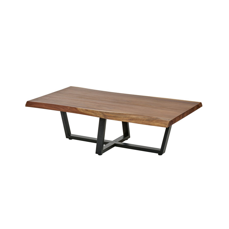 Cuzzort Solid Wood Top Coffee Table