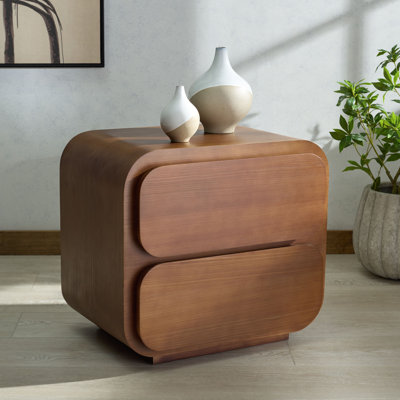 Table de chevet 2 tiroirs Herald