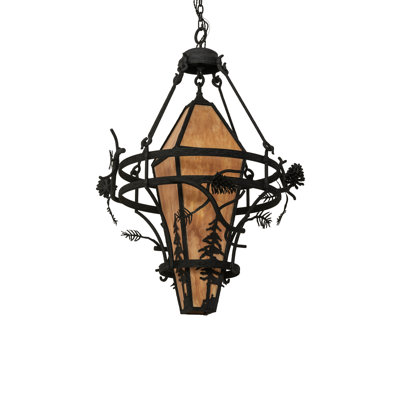 4 - Light Black Unique/Statement Pendant