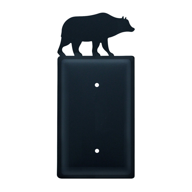 Bear 1-Gang Blank Wall Plate