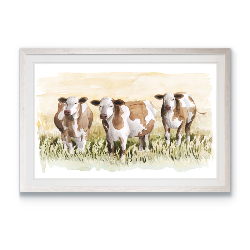 « golden graze ii » par paul cezanne-reproduction d’art sur cadre photo, H 16 po x l 22 po x P 2 po