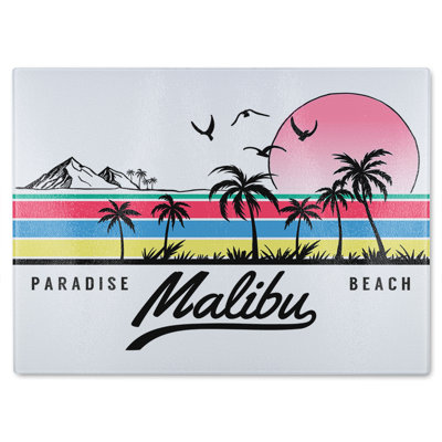Malibu Glass Chopping Board