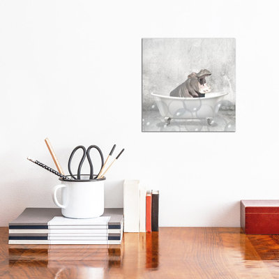 " Baby Hippo Bath " by Kimberly Allen