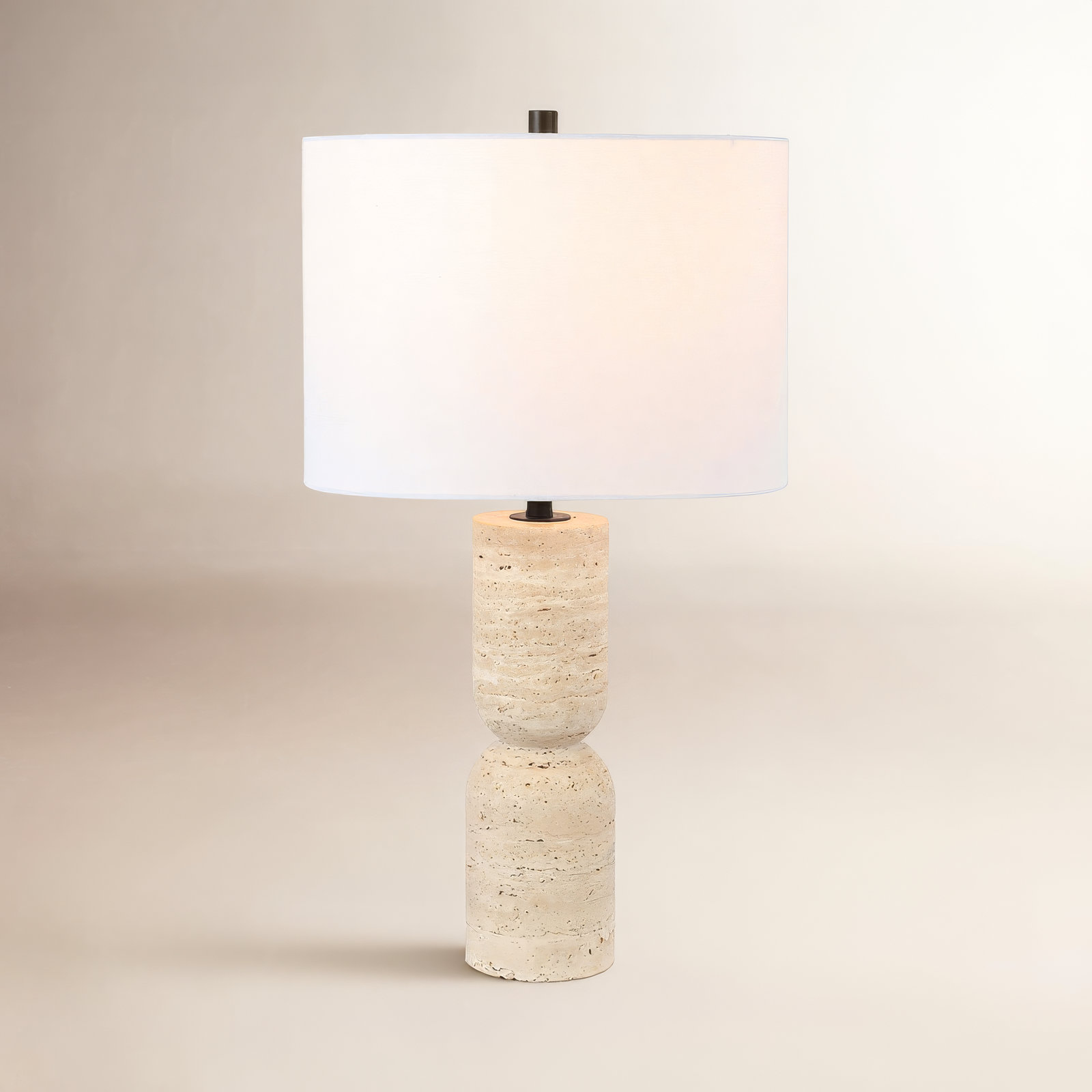Jamia Table Lamp, Ivory