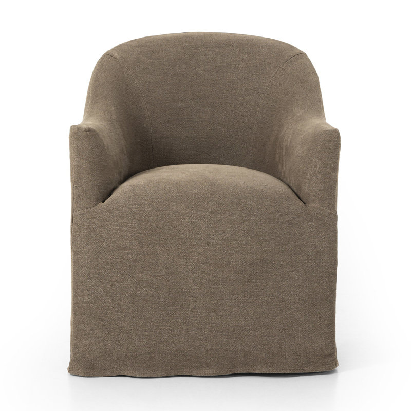 Galinda 19.5'' H Upholstered Armchair, Broadway Coffee