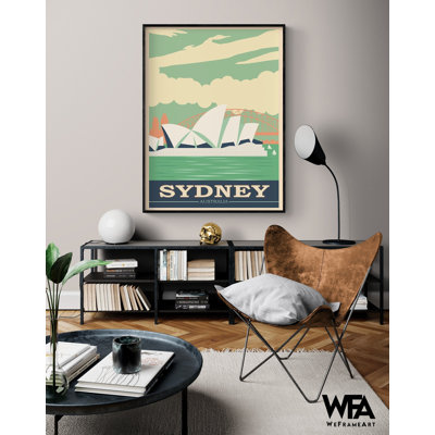 Australie, Sydney, affiche de l'Opéra de Sydney, très grand voyage, reproduction australienne