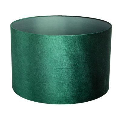 Velvet Drum Lamp Shade