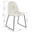 Chaise de salle à manger rembourrée-1491707320