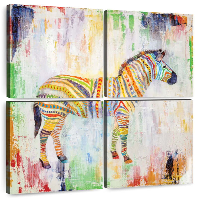 Brampt Magical Zebra, 38" H x 38" W