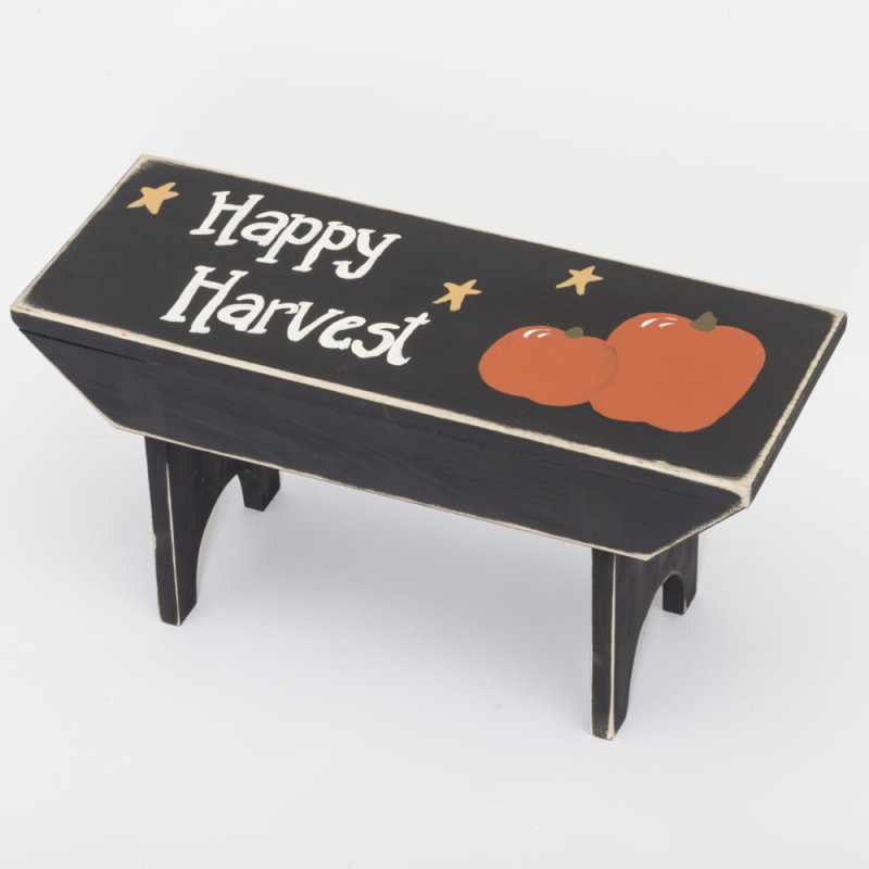 Tabouret de citrouille Happy Harvest