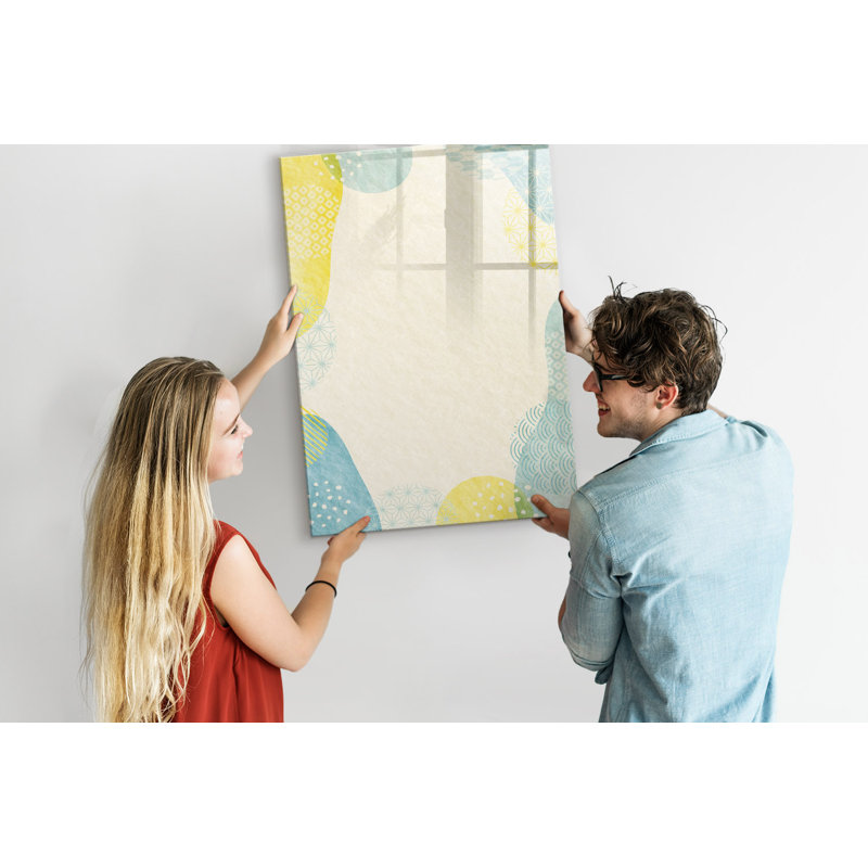 Magnetic Glass Photo Memo Board