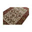 Tapis ivoire et rouge noué à la main de haute qualité Trinity