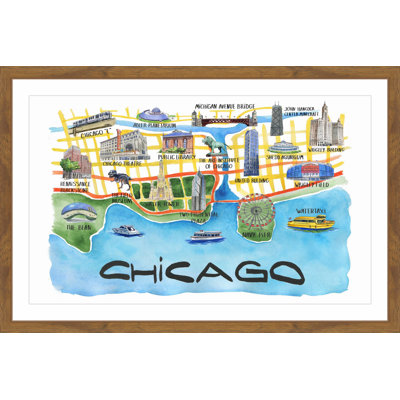 Chicago Waterfront - Single Picture Frame Painting