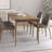 Brown Rectangular Solid Manufactured Wood Dining Table-1931077584