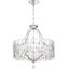 Lustre cylindrique unique à 5 lumières