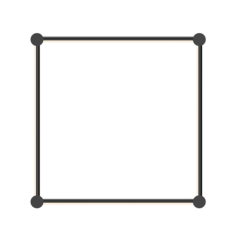 Sleek White Dimmable LED Sconce with Linear Light Tubes