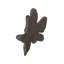 Teak Slice Wall Décor, Lg, Dark Gray