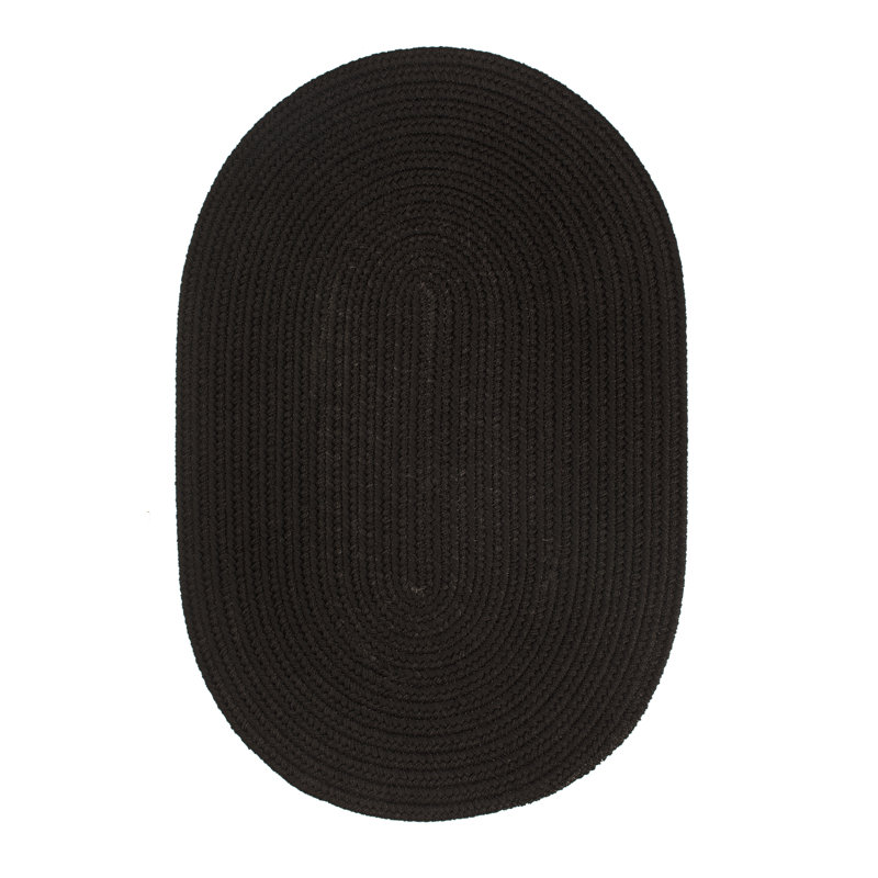 Smyth Synthetic Indoor / Outdoor Rug, Oval 4' x 6'