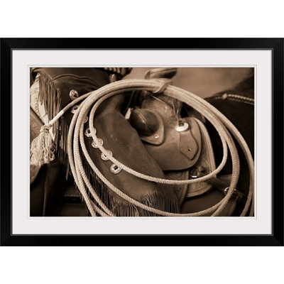 «Kemani Cowgirls Lasso» Lisa Dearing, reproduction de photo