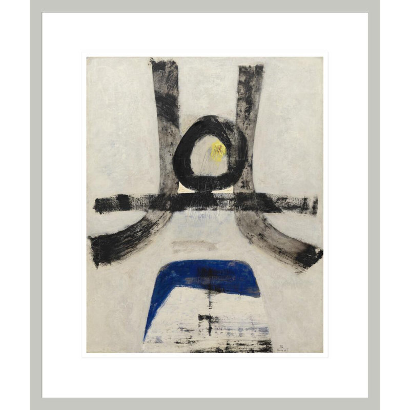 Shiro par Sugai Kumi - estampe numérique encadrée, H 20,76 po x l 17,75 po