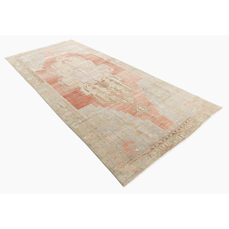 One-of-a-Kind Runner 4'9" X 11'2" Hand Knotted Area Rug