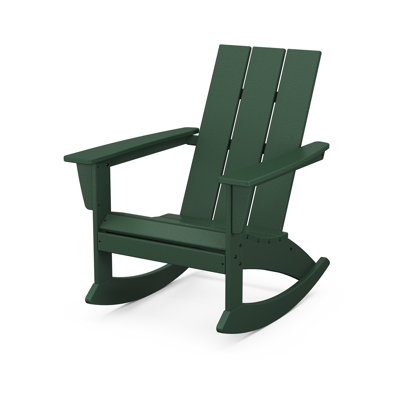 POLYWOOD® Modern Adirondack Patio Rocking Chair