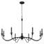 8 - Light Dimmable Empire Chandelier