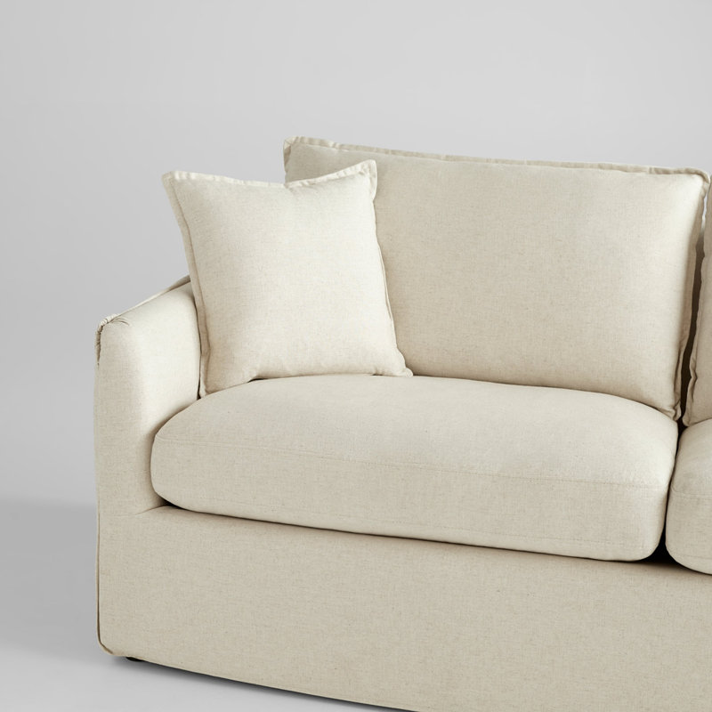 Sovente 80'' Slipcovered Sofa