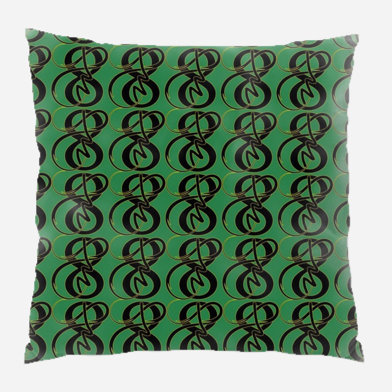 Coussin abstrait, Intérieur