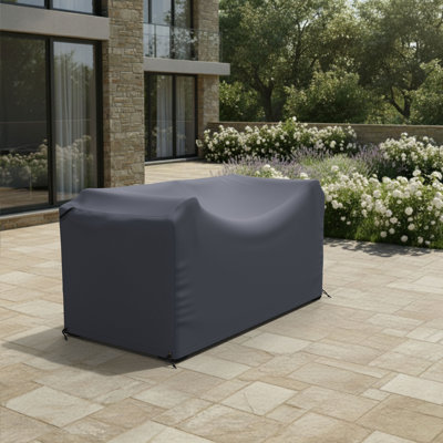 Alyshia 80.5" Wide Outdoor Wicker Patio Sofa Cover