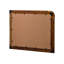 Sixties Solid Wood Asymmetrical Mirror