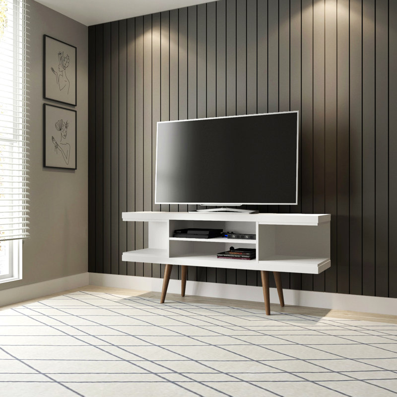 Meuble télé 53 po blanc