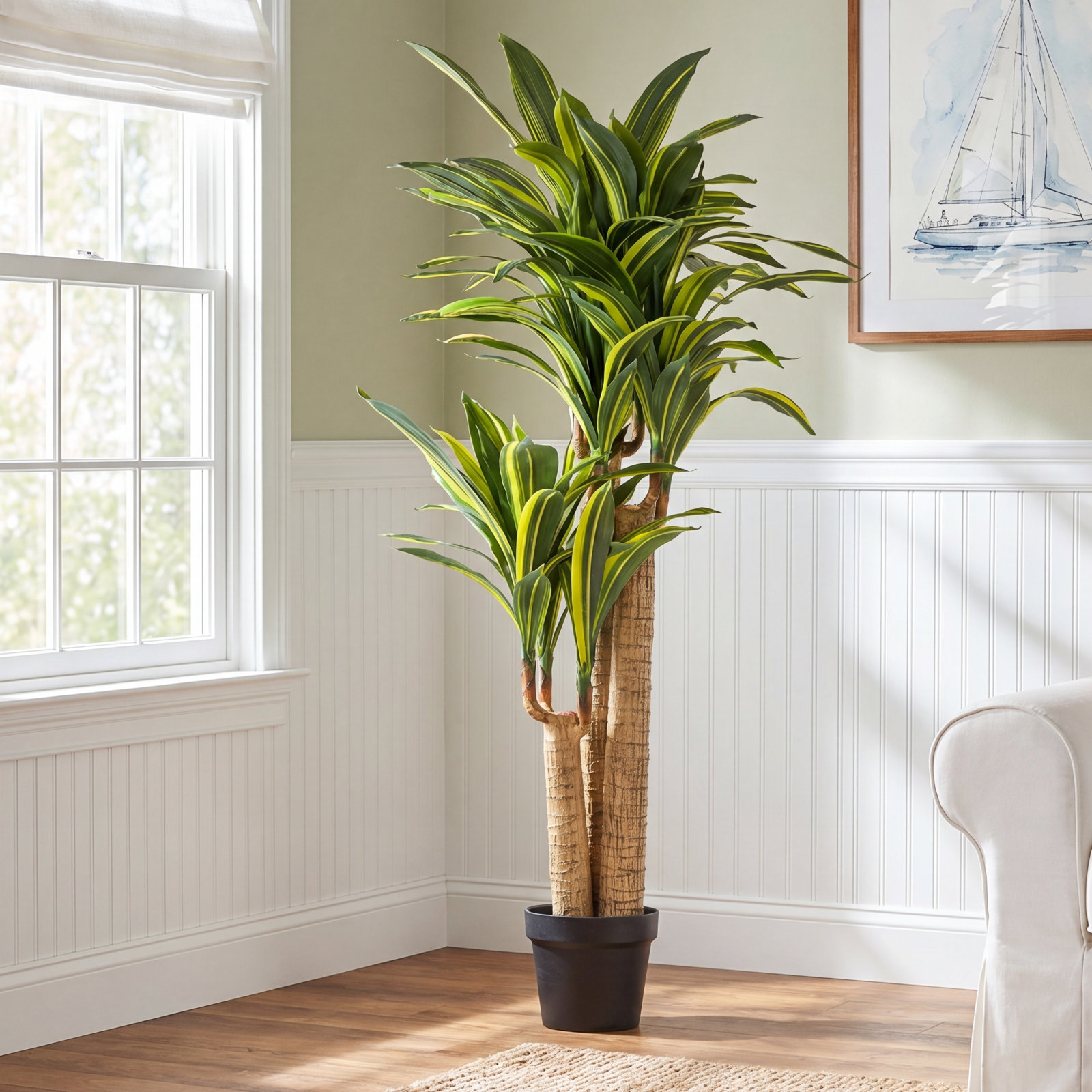 52'' Faux Dracaena Plant in Pot