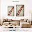 «Vintage Red Ski», reproduction sur toile-92761191