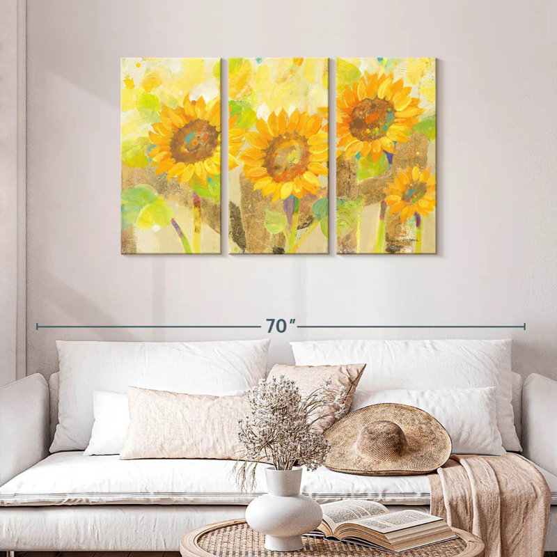 Harnek Turn To The Sun, 28" H x 45" W