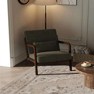 Fauteuil d'appoint ergonomique MidCentury