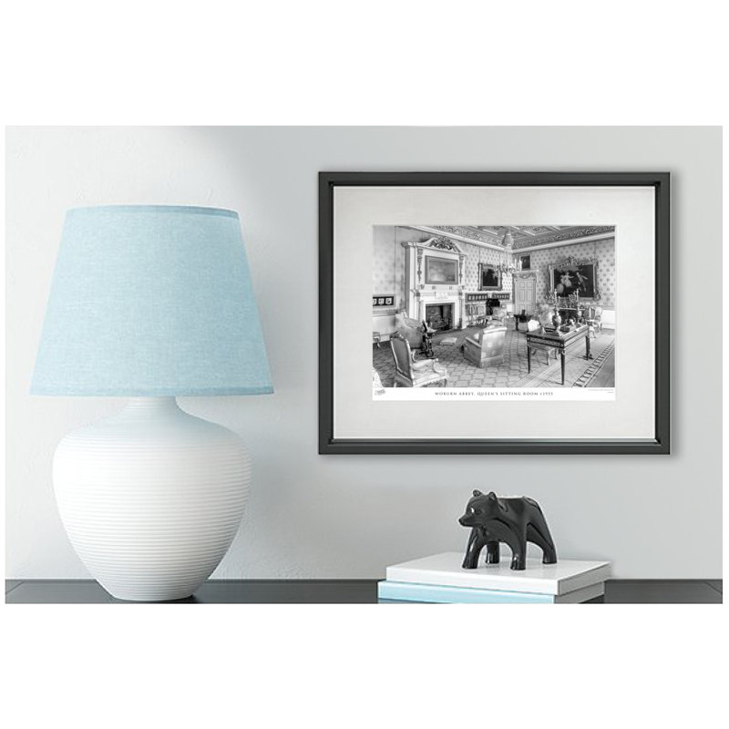 Woburn Abbey, Queen - Single Picture Frame Print, 60cm H X 80cm W x 2cm D