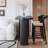 Minimalist Black Solid Wood Bar Table-519841851