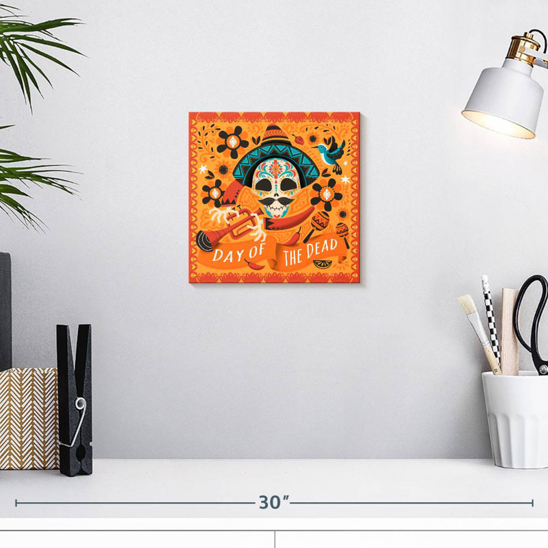Lelend, Jour des Morts, Mexique, H 10 po x l 10 po